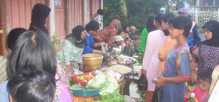 Pasar Pagi, Kontribusi Positif Untuk Perekonomian Desa Sambak