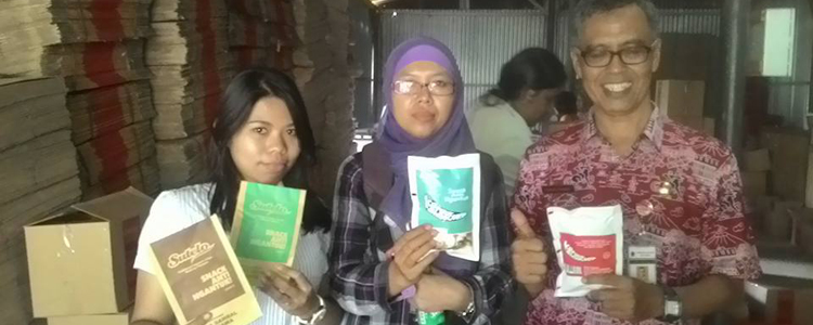 Puluhan Peserta Pelatihan dari Dinas Perindustrian Jawa Tengah Berkunjung ke “Sutelo”